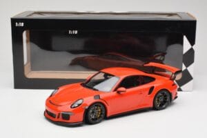 Porsche 911 991.1 GT3 RS Lava Orange Minichamps 1:18 155066220 Metāls — attēls 6 no 6