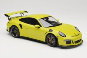 Porsche 911 991.1 GT3 RS Gaiši Zaļš Minichamps 1:18 155066222 Metāls — attēls 4 no 6