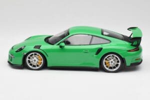 Porsche 911 991.1 GT3 RS Lizard Zaļš & Sudraba Riteņi Minichamps 1:18 153066229 Metāls — attēls 3 no 6