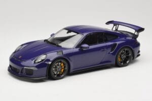 Porsche 911 991.1 GT3 RS Ultraviolet Minichamps 1:18 155066221 Metāls