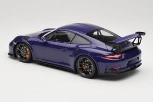 Porsche 911 991.1 GT3 RS Ultraviolet Minichamps 1:18 155066221 Metāls — attēls 5 no 6