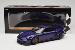Porsche 911 991.1 GT3 RS Ultraviolet Minichamps 1:18 155066221 Metāls — attēls 6 no 6
