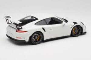 Porsche 911 991.1 GT3 RS Balts Melni Diski Minichamps 1:18 153066224 Metāls — attēls 2 no 6