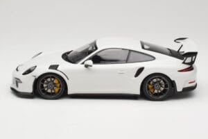 Porsche 911 991.1 GT3 RS Balts Melni Diski Minichamps 1:18 153066224 Metāls — attēls 3 no 6