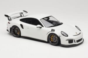 Porsche 911 991.1 GT3 RS Balts Melni Diski Minichamps 1:18 153066224 Metāls — attēls 4 no 6