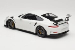 Porsche 911 991.1 GT3 RS Balts Melni Diski Minichamps 1:18 153066224 Metāls — attēls 5 no 6