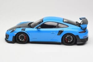 Porsche 911 991.2 GT2 RS Zils ar Melniem Diskiem Minichamps 1:18 155068308 Metāls — attēls 3 no 6