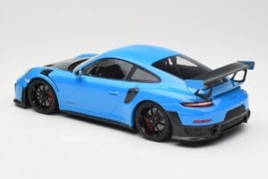 Porsche 911 991.2 GT2 RS Zils ar Melniem Diskiem Minichamps 1:18 155068308 Metāls — attēls 5 no 6