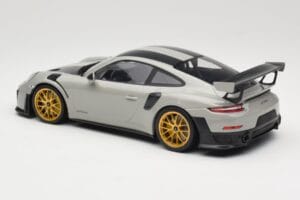 Porsche 911 991.2 GT2 RS Chalk Weissach Package Zelta Diski Minichamps 1:18 155068304 Metāls — attēls 5 no 6