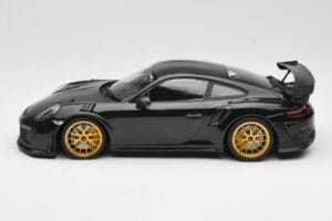 Porsche 911 991.2 GT2 RS Zaļš Weissach Package Zelta Diski Minichamps 1:18 155068306 Metāls — attēls 3 no 6