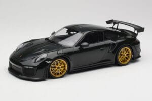 Porsche 911 991.2 GT2 RS Zaļš Weissach Package Zelta Diski Minichamps 1:18 155068306 Metāls