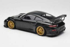 Porsche 911 991.2 GT2 RS Zaļš Weissach Package Zelta Diski Minichamps 1:18 155068306 Metāls — attēls 5 no 6