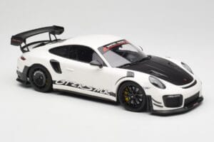 Porsche 911 991.2 GT2 RS Manthey Racing Balts Minichamps 1:18 MR-911-GT3RS-1802-W Metāls — attēls 4 no 6
