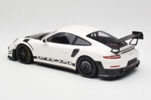 Porsche 911 991.2 GT2 RS Manthey Racing Balts Minichamps 1:18 MR-911-GT3RS-1802-W Metāls — attēls 5 no 6