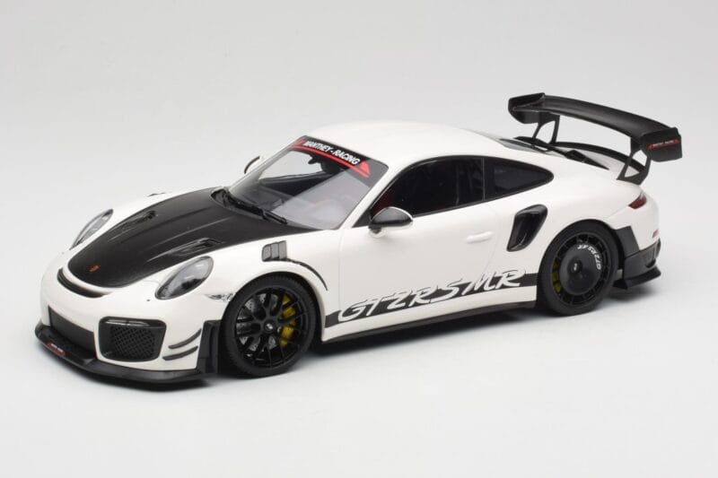 Porsche 911 991.2 GT2 RS Manthey Racing Balts Minichamps 1:18 MR-911-GT3RS-1802-W Metāls