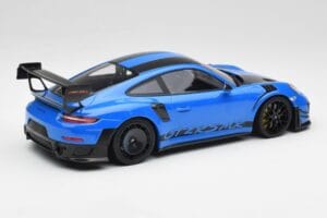Porsche 911 991.2 GT2 RS MR Racing Zils Minichamps 1:18 MR-911-GT2RS-1806 Metāls — attēls 2 no 6