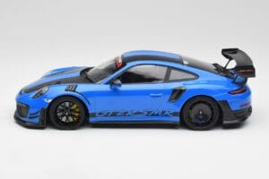 Porsche 911 991.2 GT2 RS MR Racing Zils Minichamps 1:18 MR-911-GT2RS-1806 Metāls — attēls 3 no 6