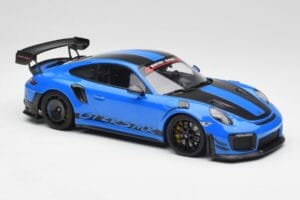 Porsche 911 991.2 GT2 RS MR Racing Zils Minichamps 1:18 MR-911-GT2RS-1806 Metāls — attēls 4 no 6