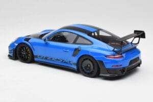 Porsche 911 991.2 GT2 RS MR Racing Zils Minichamps 1:18 MR-911-GT2RS-1806 Metāls — attēls 5 no 6