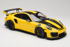 Porsche 911 991.2 GT2 RS Racing Yellow GT Spirit 1:12 GT535 Sveķi — attēls 4 no 6