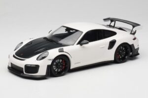 Porsche 911 991.2 GT2 RS Balts Minichamps 1:18 155068301 Metāls