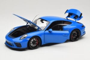 Porsche 911 991.2 GT3 Zils Minichamps 1:18 110067024 Metāls — attēls 2 no 8