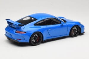 Porsche 911 991.2 GT3 Zils Minichamps 1:18 110067024 Metāls — attēls 3 no 8