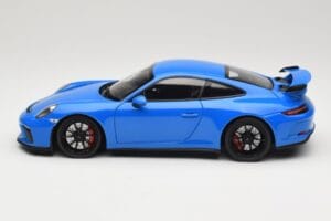 Porsche 911 991.2 GT3 Zils Minichamps 1:18 110067024 Metāls — attēls 4 no 8