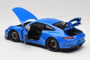 Porsche 911 991.2 GT3 Zils Minichamps 1:18 110067024 Metāls — attēls 5 no 8