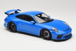 Porsche 911 991.2 GT3 Zils Minichamps 1:18 110067024 Metāls — attēls 6 no 8