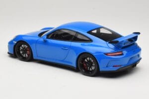 Porsche 911 991.2 GT3 Zils Minichamps 1:18 110067024 Metāls — attēls 7 no 8