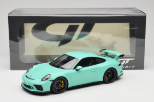 Porsche 911 991.2 GT3 Piparmētru Zaļš GT Spirit 1:18 GT550 Sveķi — attēls 6 no 6