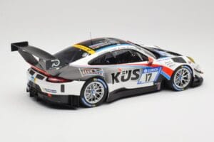 Porsche 911 991.2 GT3 R #17 Kues Team 75 Bernhard M. Christensen / K. Cairoli 24 Hours of Nurburgring 2018 Minichamps 1:18 15 — attēls 2 no 6