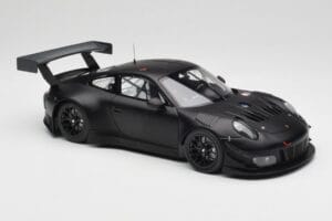 Porsche 911 991.2 GT3 R Matte Black Minichamps 1:18 155186901 Metāls — attēls 4 no 6