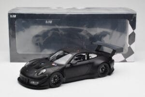 Porsche 911 991.2 GT3 R Matte Black Minichamps 1:18 155186901 Metāls — attēls 6 no 6