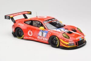 Porsche 911 991.2 GT3 R #2 Team Gigaspeed S. Bockmann 24 Hours of Nurburgring 2018 Minichamps 1:18 155186902 Metāls — attēls 4 no 6