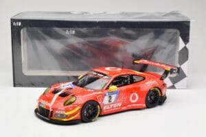 Porsche 911 991.2 GT3 R #2 Team Gigaspeed S. Bockmann 24 Hours of Nurburgring 2018 Minichamps 1:18 155186902 Metāls — attēls 6 no 6