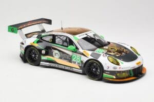 Porsche 911 991.2 GT3 R #28 Alegra Motorsports D. de Quesada / M. Morad Class Winners 24 Hours of Daytona 2017 Minichamps 1:1 — attēls 4 no 6