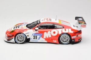 Porsche 911 991.2 GT3 R #31 Frikadelli Racing K. Bachler / M. Christensen 24 Hours of Nurburgring 2017 Minichamps 1:18 155176 — attēls 3 no 6