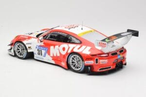 Porsche 911 991.2 GT3 R #31 Frikadelli Racing K. Bachler / M. Christensen 24 Hours of Nurburgring 2017 Minichamps 1:18 155176 — attēls 5 no 6
