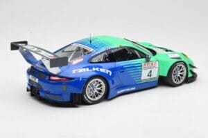 Porsche 911 991.2 GT3 R #4 Falken Motorsports J. Bergmeister / M. Ragginger VLN Westfalenfahrt 2017 Minichamps 1:18 155176904 — attēls 2 no 6
