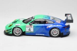 Porsche 911 991.2 GT3 R #4 Falken Motorsports J. Bergmeister / M. Ragginger VLN Westfalenfahrt 2017 Minichamps 1:18 155176904 — attēls 3 no 6