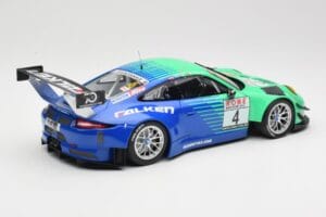 Porsche 911 991.2 GT3 R #4 Falken K. Bachler / M. Ragginger VLN Winner Round 6 2018 Minichamps 1:18 153186994 Metāls — attēls 2 no 6