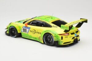 Porsche 911 991.2 GT3 R #911 Manthey Racing R. Dumas / F. Makowiecki 24 Hours of Nurburgring 2017 Minichamps 1:18 155176911 M — attēls 5 no 6