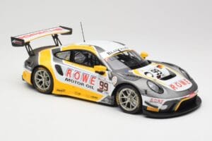 Porsche 911 991.2 GT3 R #99 Rowe Racing D. Olsen / M. Campbell 24 Hours of Spa 2019 Minichamps 1:18 155196099 Metāls — attēls 4 no 6