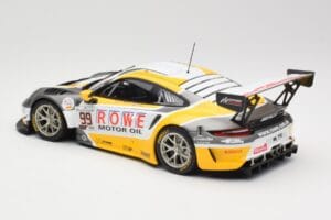 Porsche 911 991.2 GT3 R #99 Rowe Racing D. Olsen / M. Campbell 24 Hours of Spa 2019 Minichamps 1:18 155196099 Metāls — attēls 5 no 6