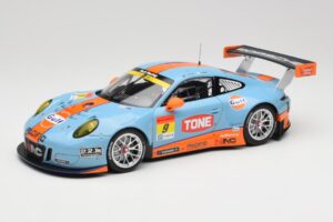 Porsche 911 991.2 GT3 R Pacific Gulf Racing #9 J. Lammers / K. Miura Super GT 300 Series 2017 Minichamps 1:18 155176909 Metāl