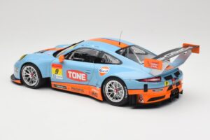 Porsche 911 991.2 GT3 R Pacific Gulf Racing #9 J. Lammers / K. Miura Super GT 300 Series 2017 Minichamps 1:18 155176909 Metāl — attēls 5 no 6