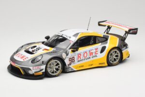 Porsche 911 991.2 GT3 R Rowe Racing #98 N. Muller / R. Dumas / M. Jaminet 24 Hours of Spa 2019 Minichamps 1:18 155196098 Metā