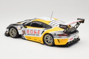 Porsche 911 991.2 GT3 R Rowe Racing #98 N. Muller / R. Dumas / M. Jaminet 24 Hours of Spa 2019 Minichamps 1:18 155196098 Metā — attēls 5 no 6